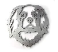Image Industry Cavalier King Charles Spaniel Dog Garden Art Sculpture/Garden Ornament/Rusty Metal Dog/Metal Garden Sculpture/Metal Art (Medium 303mm x 314mm)