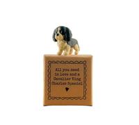 Image Industry Cavalier King Charles Spaniel Tiny Little Gift | Miniature Dog Keepsake in Gift Box