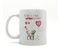 Image Industry Cavapoo Blonde Guess Who Woofs You Ceramic Mug - Coffee Mug - Dog Lovers - Coffee Lovers