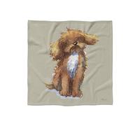 Image Industry Cockapoo Brown & White Throw - Dog Gift - Dog Lovers - Throw - Gift for Friend - Gift for the home - Blanket