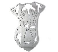 Image Industry Doberman - Dog Garden Art Sculpture/Garden Ornament/Rusty Metal Dog/Metal Garden Sculpture/Metal Art (Small 200mm x 269mm)
