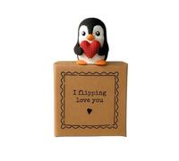 Image Industry I Flipping Love You - Tiny Little Gifts - Penguin - Best Friend - Sentimental Gifts - Loved One - Valentines