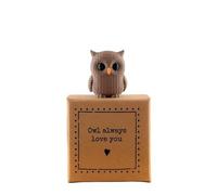 Image Industry Owl Always Love You - Tiny Little Gifts Owl Keepsake - Sentimental Token in Small Gift Box - Cute Present for Loved One