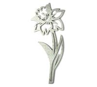 Image Industry Steel Daffodil Garden Sculpture - Metal Flower Ornament for Outdoor & Indoor Display - Rustic Garden Decoration, Memorial Garden Gift