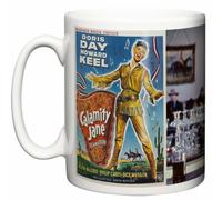 Image is Everything Calamity Jane Classic 1953 Romantic Comedy Musical Cinema Movie Poster & Scene Doris Day Howard Keel New 11oz Ceramic Tea Coffee Mug Gift