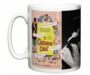 Image is Everything IIE, A Christmas Carol Classic Movie 1951 Ebenezer Scrooge Jacob Marley Tiny Tim Alastair Sim Tea Coffee 11oz Mug Gift