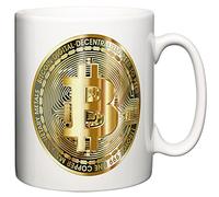 Image is Everything IIE, Bitcoin Golden Coin BTC Cryptoasset Token, Cryptocurrency Blockchain New Ceramic Mug Gift