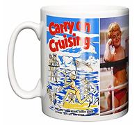Image is Everything IIE, Carry On Cruising 1962 Classic Britsih Comedy Movie Poster & Scene on New Ceramic Mug Gift