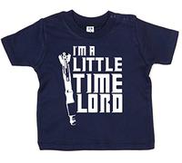 Image is Everything IIE, I'm a Little Time Lord, Baby Boy T-Shirt, 18-24m, Navy