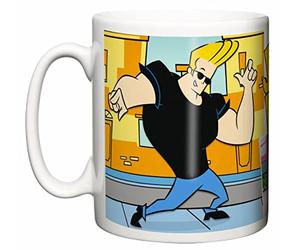 Image is Everything IIE, Johnny Bravo Classic Children's Animation Cartoon 1995 Network Ceramic Coffee 11oz Mug Gift