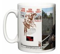 Image is Everything IIE, True Grit Original Western Movie Poster and Scene 1969 John Wayne Kim Darby Glen Campbell 11oz Ceramic Tea Coffee Mug Gift