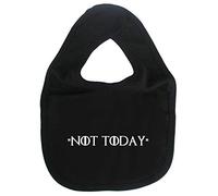Image is Everything, Not Today, GOT Fan Baby Unisex Feeding Bib Black