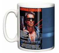 Image is Everything The Terminator Classic 1984 Robot Horror Sci-Fi Cinema Movie Poster & Scene Arnold Schwarzenegger T-800 New 11oz Ceramic Tea Coffee Mug Gift