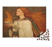 Image of The Goddess,Puzzles Gemusterte Nachhaltige Puzzles Für Erwachsene Hochwertige Holzspielpuzzles 1000pcs (75x50cm)