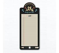 Imagicom 60 pages notepad with magnetic backplate.11x26 cm Fitness theme with pencil.Don't miss any reminders at home and office.