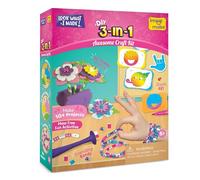 Imagimake 3-in-1 Craft Kit, 10+ Mess-Free Activities for Kids Ages 5+