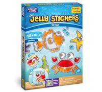 Imagimake DIY Jelly Stickers - Ocean, 10 Stickers, Craft for Kids Ages 3+