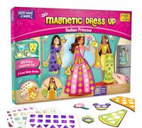 Imagimake DIY Magnetic Dress-Up - Indian Princess, Toys for Kids Ages 3+