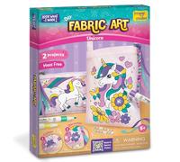 Imagimake DIY Unicorn Fabric Art Kit | Color Your Own Bag & Pouch, Ages 5+