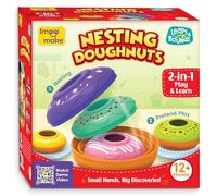 Imagimake Leaps & Bounds - Nesting Doughnuts, Montessori Toy Ages 12M+
