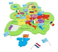 Imagimake Mapology Europe with Capitals - Jigsaw Puzzles for Kids | Educational Toys & Games for Kids 5 6 7 8 9 10 11 12 Years Old | Gifts for Kids