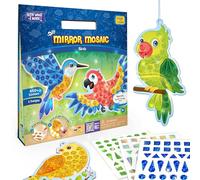 Imagimake Mirror Mosaic - Birds, 5 Templates, 450+ Stickers