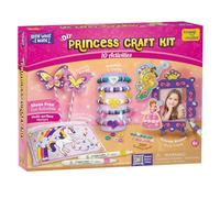 Imagimake Princess Craft Kit, 10 Mess-Free Creative Activities for Girls
