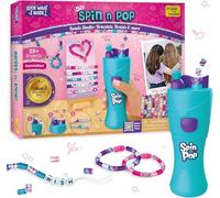 Imagimake Spin n Pop Beads Studio, Make 25+ Jewelry Accessories, Ages 8+
