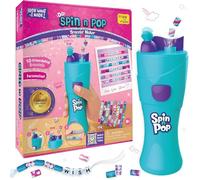 Imagimake Spin n Pop Bracelet Making Kit, Make 10 Bracelets, Ages 8+