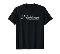 Imaginaerum (Nightwish Logo + Album tracklist) T-Shirt, Men, Black, Medium