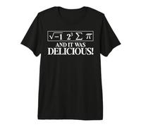 Imaginary Pi Delicious Math Formula Algebra Calculus Teacher Premium T-Shirt