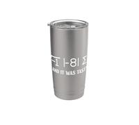 Imaginary Pi Tasty Math Formula Algebra Calculus Funny Math Stainless Steel Insulated Tumbler