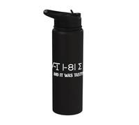 Imaginary Pi Tasty Math Formula Algebra Calculus Funny Math Stainless Steel Insulated Water Bottle