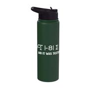Imaginary Pi Tasty Math Formula Algebra Calculus Funny Math Stainless Steel Insulated Water Bottle