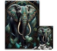 Imaginary World Elephant 1000Pc Adults Jigsaw Puzzle cardboard Jigsaw Puzzles for Adults Interactive Family Game, Brain Challenge, Educational Toy 26X38CM/10.23x14.96inch