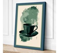 Imagination in a Teacup Canvas Wall Art Print 24x16 Inch