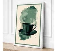 Imagination in a Teacup Canvas Wall Art Print 24x16 Inch (61 x 41 cm)