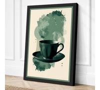 Imagination in a Teacup Canvas Wall Art Print 36x24 Inch (91 x 61 cm)