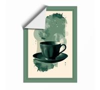 Imagination in a Teacup Modern Unframed Wall Art Print A2 (59.4×42cm), Wall Decor for Living Room, Bedroom, Office & Home, Art Gift
