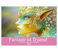 Imagination is key - A glimpse into a fantasy world UK-Version (Wall Calendar 2026 DIN A4 Landscape), CALVENDO 12 Month Wall Calendar