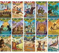 Imagination Station Series - Adventures in Odyssey - Set of 15 - Volumes #1-15 Including Surprise at Yorktown, Captured on the High Seas, the Redcoats Are Coming, Danger on a Silent Night,and more