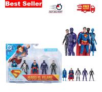 Imaginative 7cm Superman Heroes vs. Villains Set - Perfect Gift for Kids