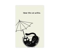 Imaginative Cat Cocktails Canvas Poster Wall Art Decor Print Picture Paintings for Living Room Bedroom Decoration 24x36inch(60x90cm)