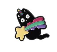 Imaginative Cats Oil Brooch Lightweight Accessory for Casual Outfits Holiday Parties Gifts Creative Cats Accessory