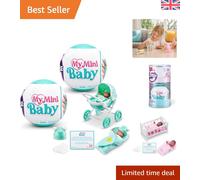Imaginative Play with ZURU's My Mini Baby 2-Pack - Realistic Dolls & Accessories