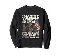 Imagine A Country So Great Even The People Tshirt American Sweatshirt