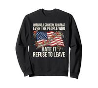Imagine A Country So Great Even The People Tshirt American Sweatshirt