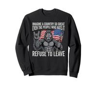 Imagine A Country So Great Even The People Tshirt American Sweatshirt