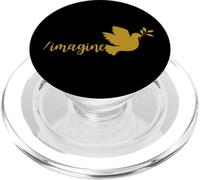 /imagine AI Design for Peace with a Dove of Peace PopSockets PopGrip for MagSafe
