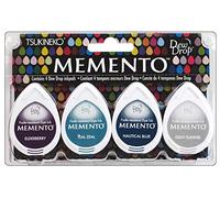 Imagine Crafts Memento Dew Drop Dye Ink Pads 4/Pkg-Dolphin Play